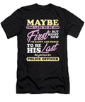 Police Officer Girl Wife Cop Policeman Gift Thomas Larch T-Shirt
