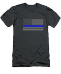 Police Sergeant with Thin Blue Line Flag Single Day Numan1amora T-Shirt