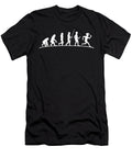 Policeman Policewoman Cop Agent Law Officer Gift Evolution of Police Thomas Larch T-Shirt