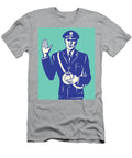Policeman Signaling Stop Csa Images T-Shirt