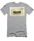 Polled Angus Cow Q3 Historic Illustrations T-Shirt