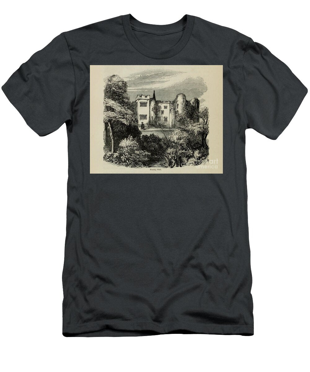 Poolley Hall E1 Historic Illustrations T-Shirt