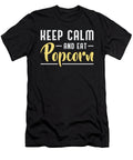 Popcorn Day Cinema Movie Snack Keep Calm Gift Idea Tshirtconcepts Marvin Poppe T-Shirt