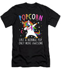 Popcorn Like a Normal Pop Only Awesome Dabbing Unicorn Dhbubble T-Shirt