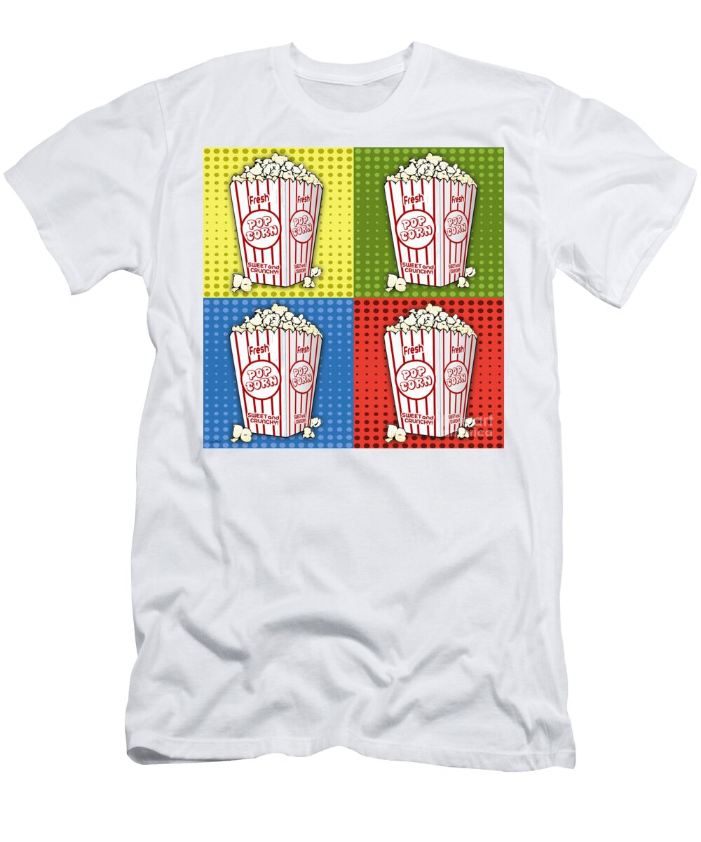 Popcorn Pop Art Jp2375 Jean Plout T-Shirt
