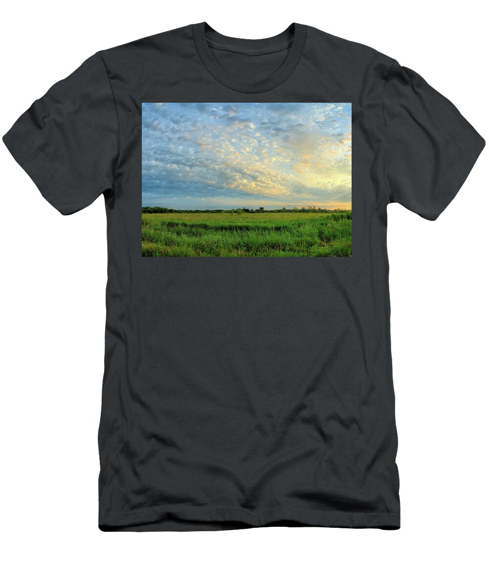 Popcorn Skies Bonfire Photography T-Shirt