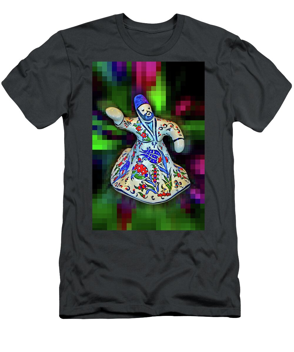Porcelain Dervish Turkish Motifs Andy Za T-Shirt