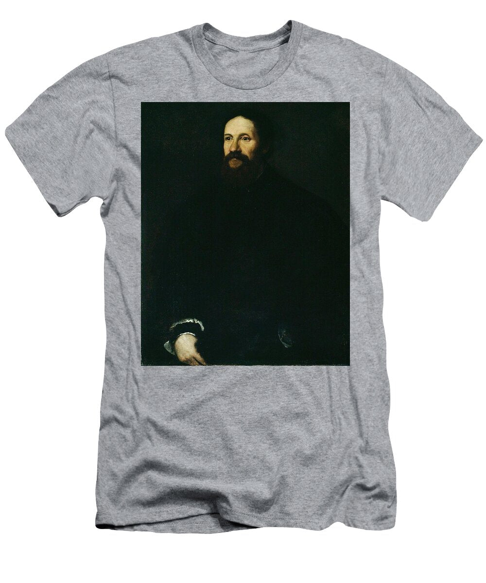 Portrait of a Gentleman Italian School Italian T-Shirt