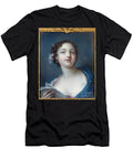 Portrait of a Girl Reading a Score 18th Century Oil on Canvas French School T-Shirt