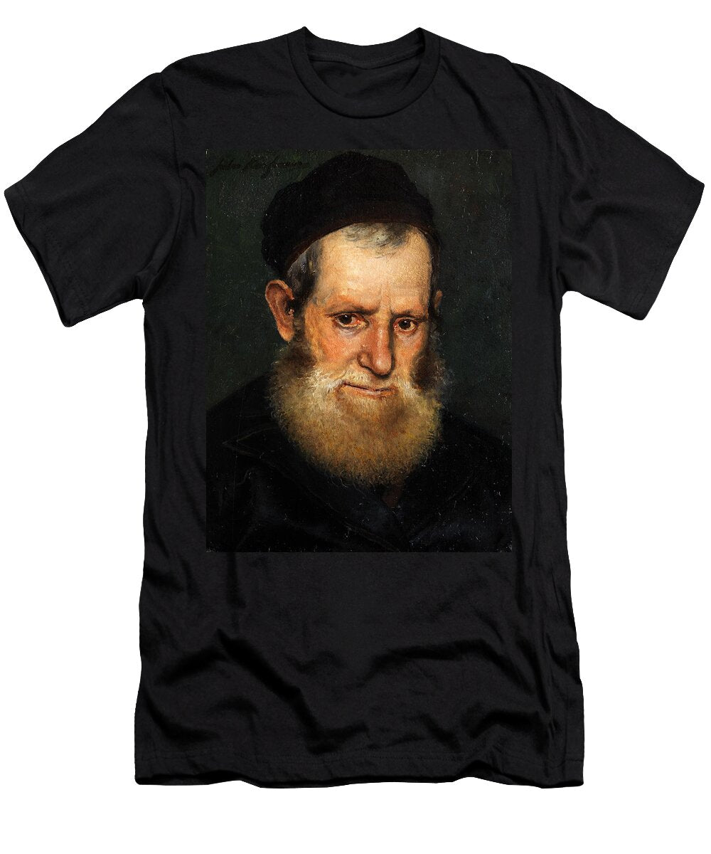 Portrait of a Jewish Scholar or Rabbi Isidor Kaufmann T-Shirt