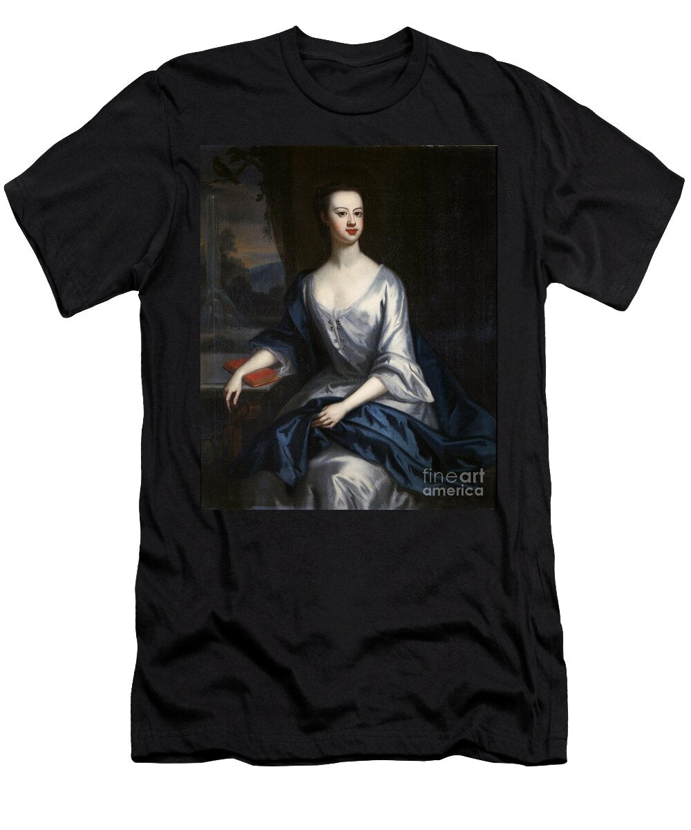 Portrait of a Lady Thought to Be Eleanor Verney Charles Jervas T-Shirt
