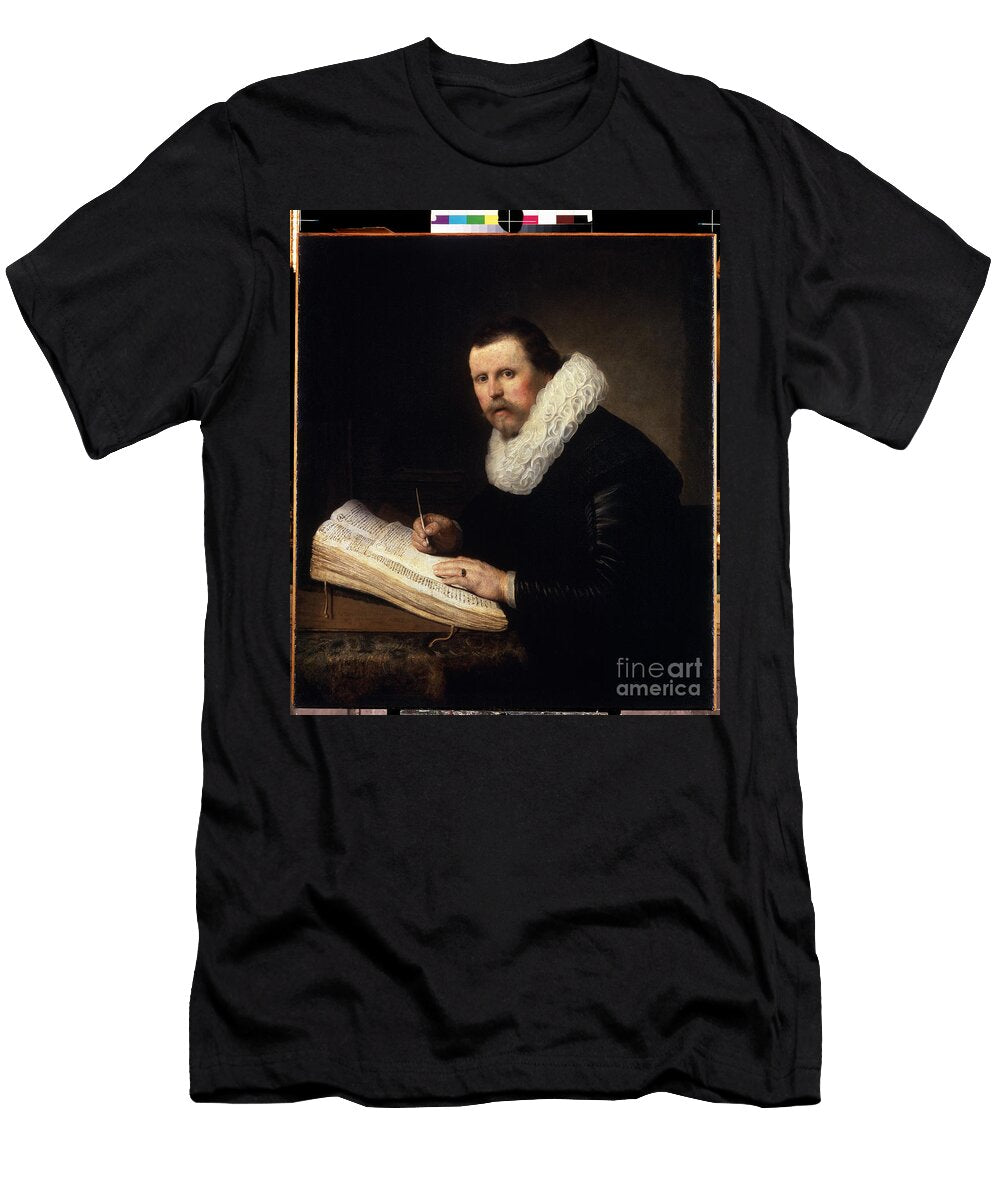 Portrait of a Scholar 1631 Rembrandt Harmensz Van Rijn T-Shirt
