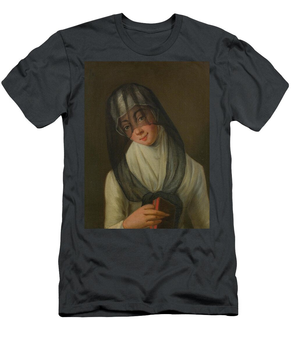 Portrait of a Veiled Lady Th Century Art Venetian School T-Shirt