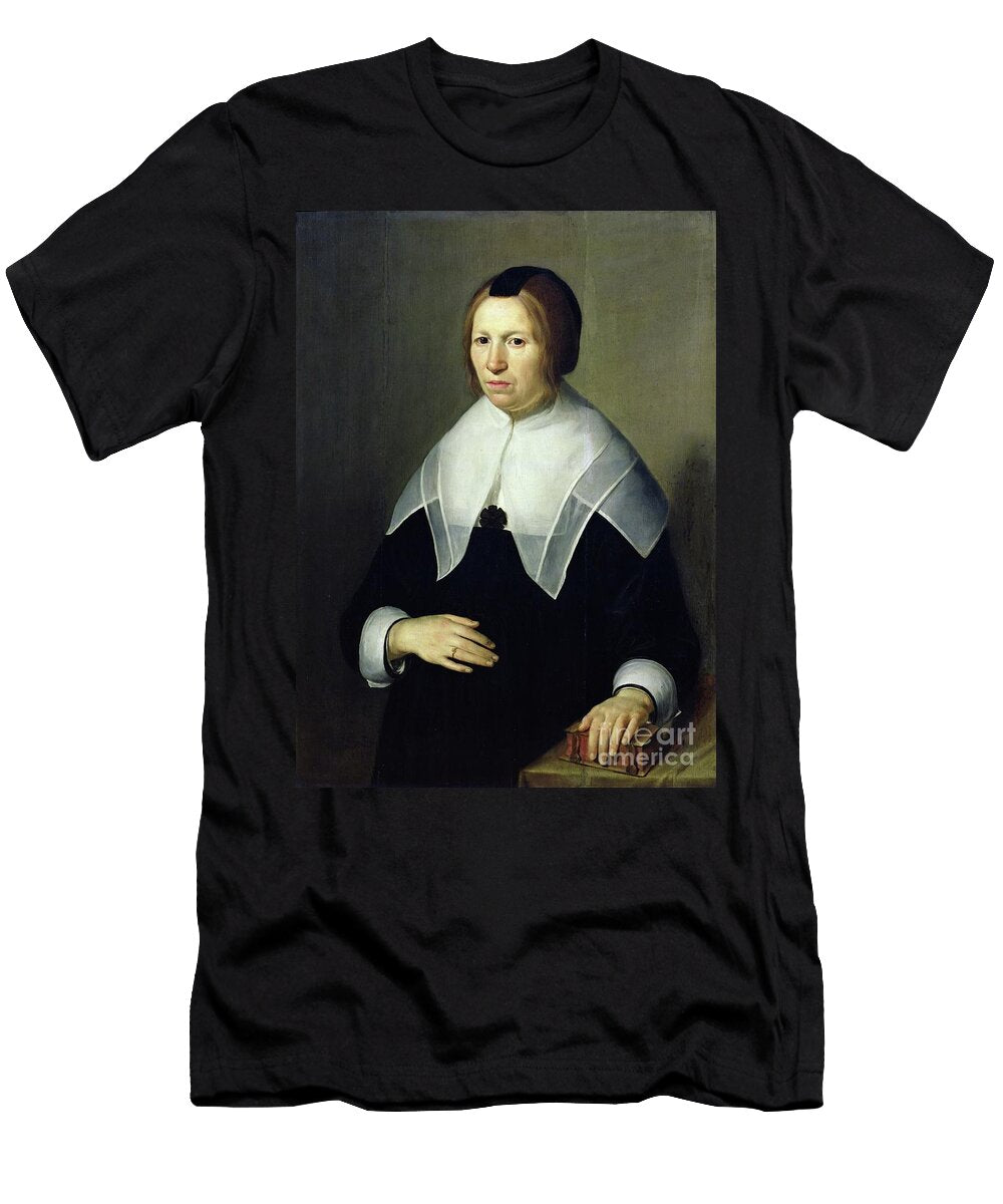 Portrait of a Woman Willem Van Honthorst T-Shirt