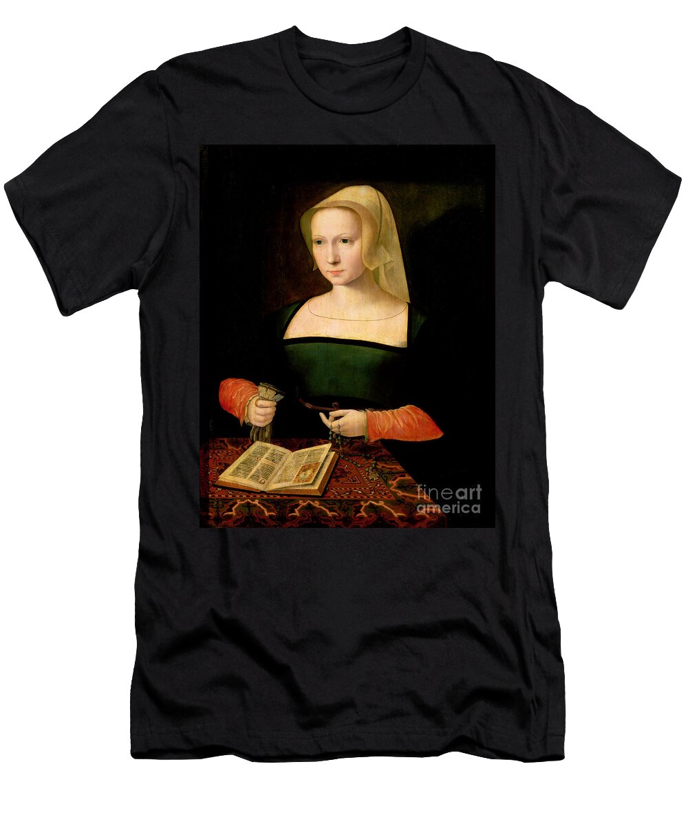 Portrait of a Young Woman Master of the Female Half Lengths T-Shirt