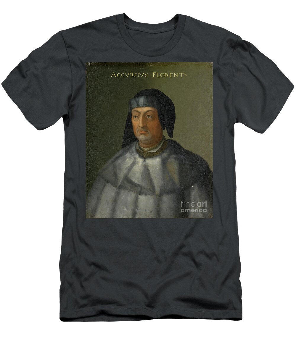 Portrait of Accursius C 1560 Cristofano Dell Altissimo T-Shirt