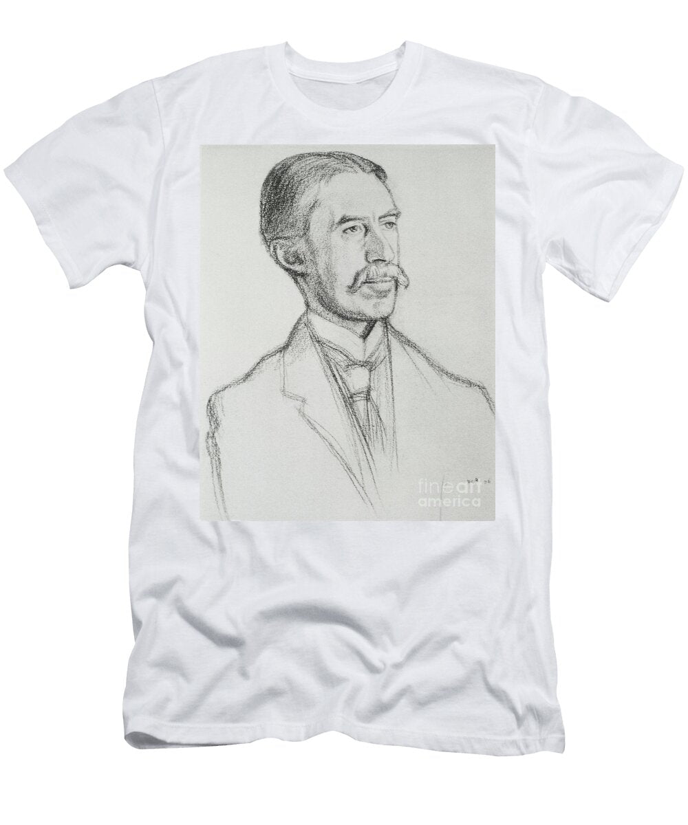 Portrait of Ae Housman By William Rothenstein William Rothenstein T-Shirt