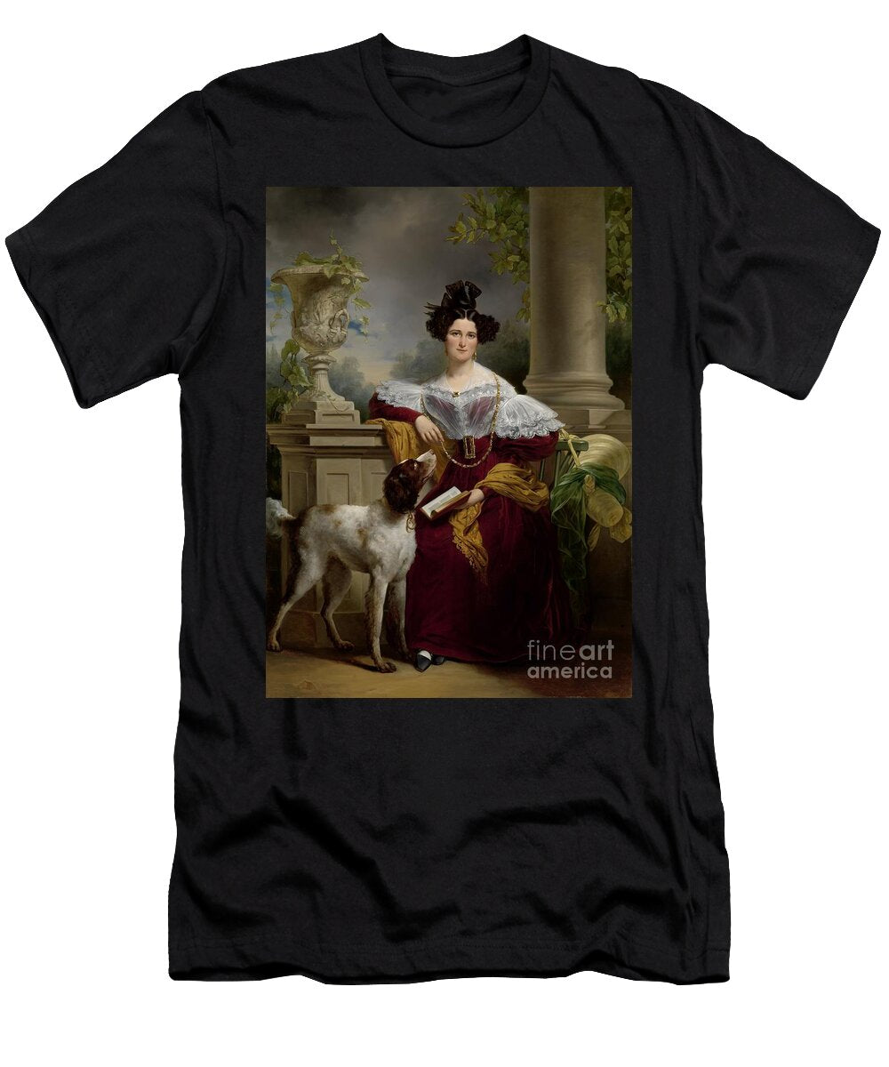 Portrait of Alida Christina Assink 1833 Oil on Canvas Jan Adam Janszoon Kruseman T-Shirt