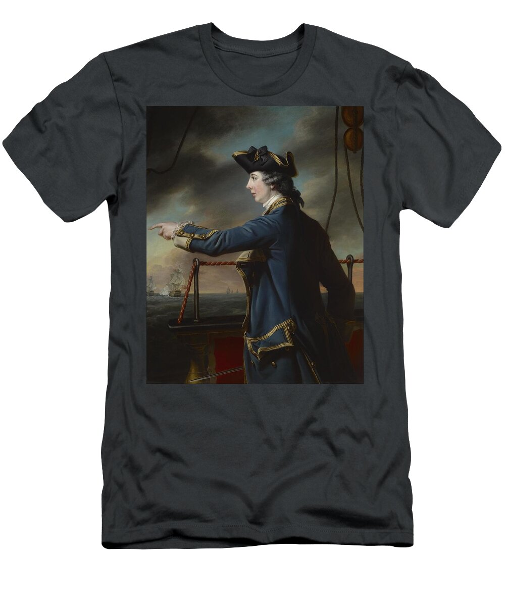 Portrait of Captain Edward Knowles R N 1742 1762 Franciscotes T-Shirt
