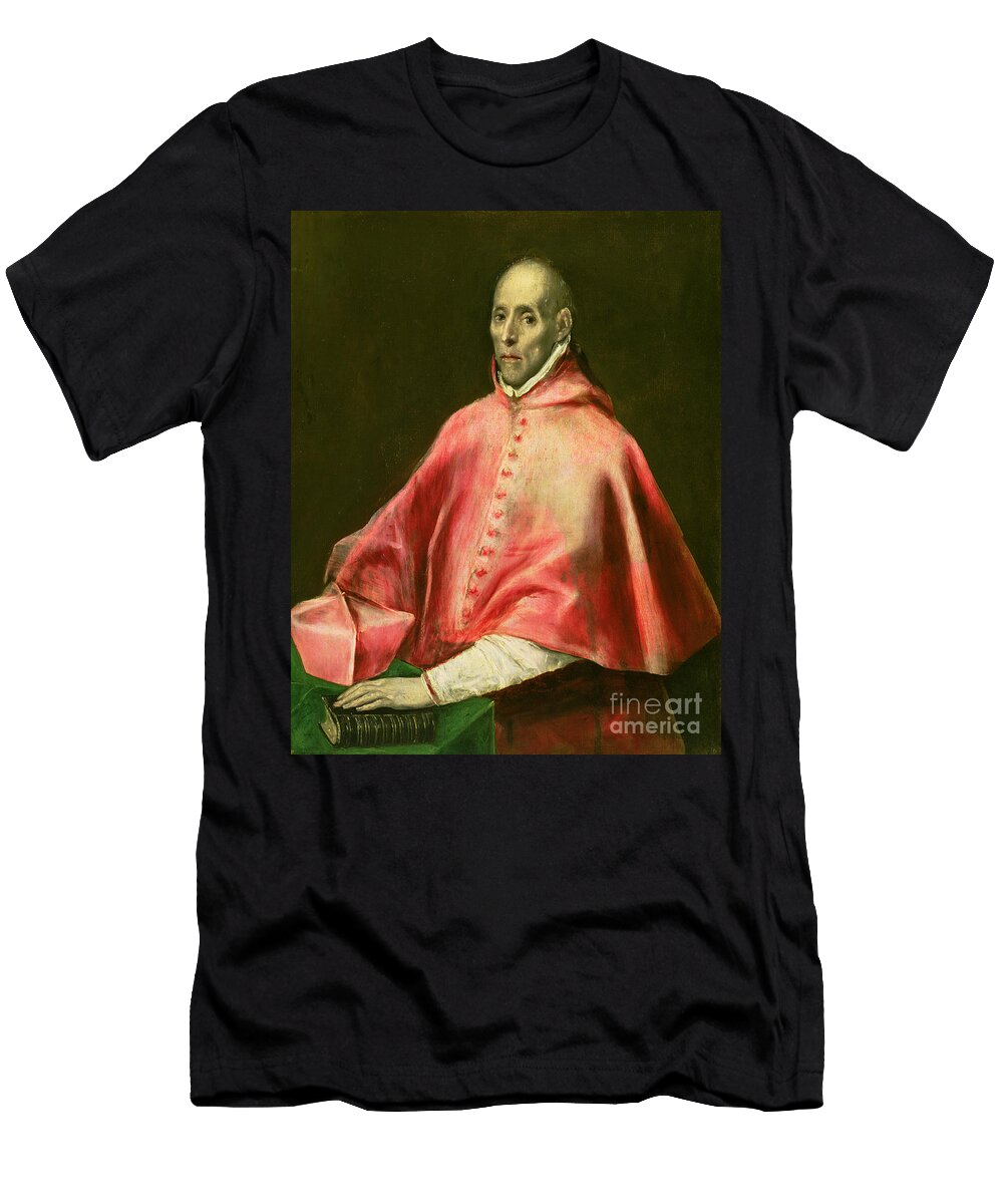 Portrait of Cardinal Juan De Tavera El Greco T-Shirt