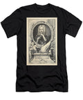 Portrait of Charles Mordaunt Earl of Peterborough Illustration From Heads of Illustrious Persons of Great Britain 1742 Jacobus Houbraken T-Shirt