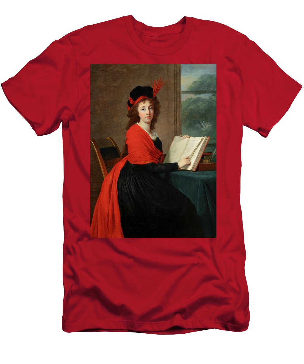 Portrait of Countess Maria Theresia Czernin Elisabeth Louise Vigee Le Brun T-Shirt