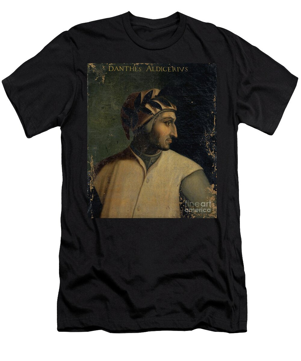 Portrait of Dante Alighieri C1560 Cristofano Dell Altissimo T-Shirt