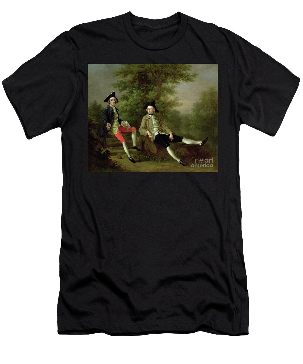 Portrait of David Garrick Francis Hayman T-Shirt