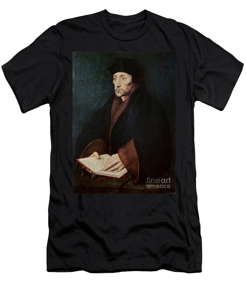Portrait of Desiderius Erasmus Hans Holbein the Younger T-Shirt