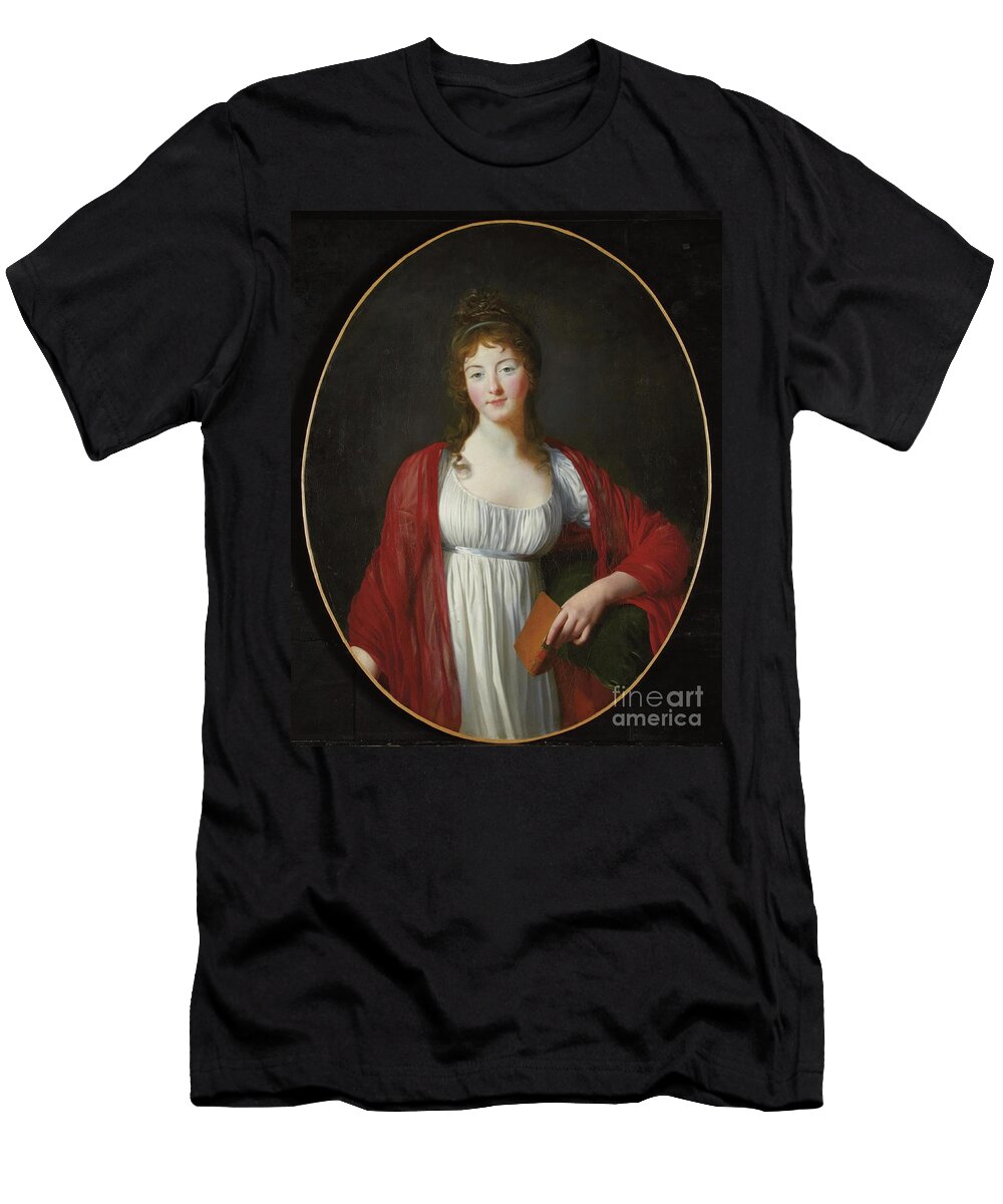 Portrait of Diane De Simiane C1800 French School T-Shirt