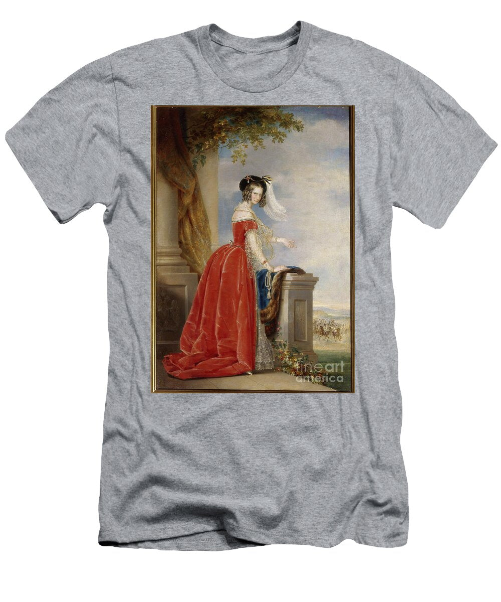 Portrait of Empress Alexandra Feodorovna After 1840 Christina Robertson T-Shirt
