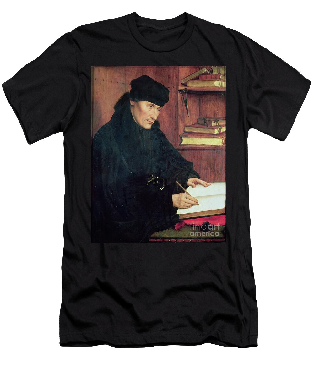 Portrait of Erasmus of Rotterdam Quentin Massys or Matsys T-Shirt
