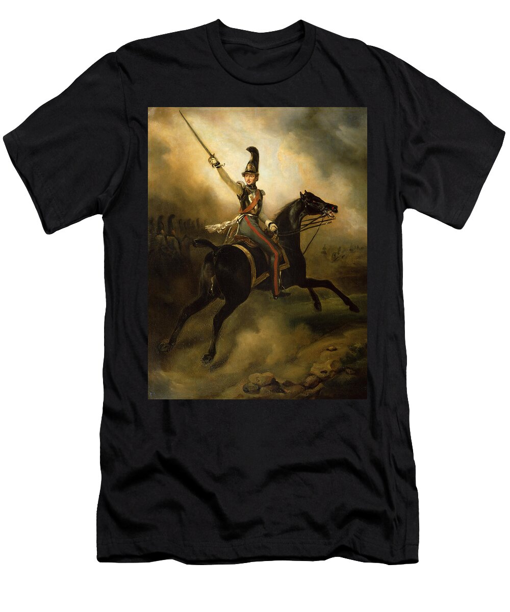 Portrait of Friedrich Heinrich Emile Jean Horace Vernet T-Shirt