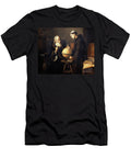Portrait of Galileo Galilei Explaining His Theories At Padua University By Felix Parra Felix Parra T-Shirt