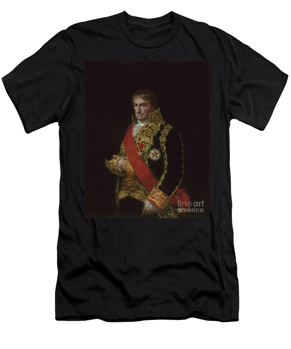 Portrait of General Jos Manuel Romero C1810 Francisco Jose De Goya Y Lucientes T-Shirt
