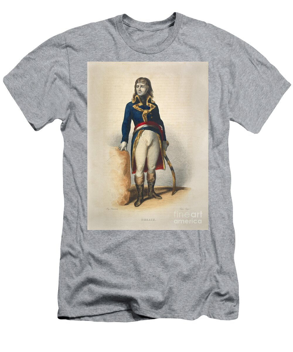 Portrait of General Louis Charles Antoine Desaix 19th Century Engraving Tony Johannot T-Shirt