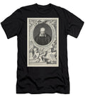 Portrait of George Buchanan After Frans Pourbus Illustration From Heads of Illustrious Persons of Great Britain 1742 Jacobus Houbraken T-Shirt