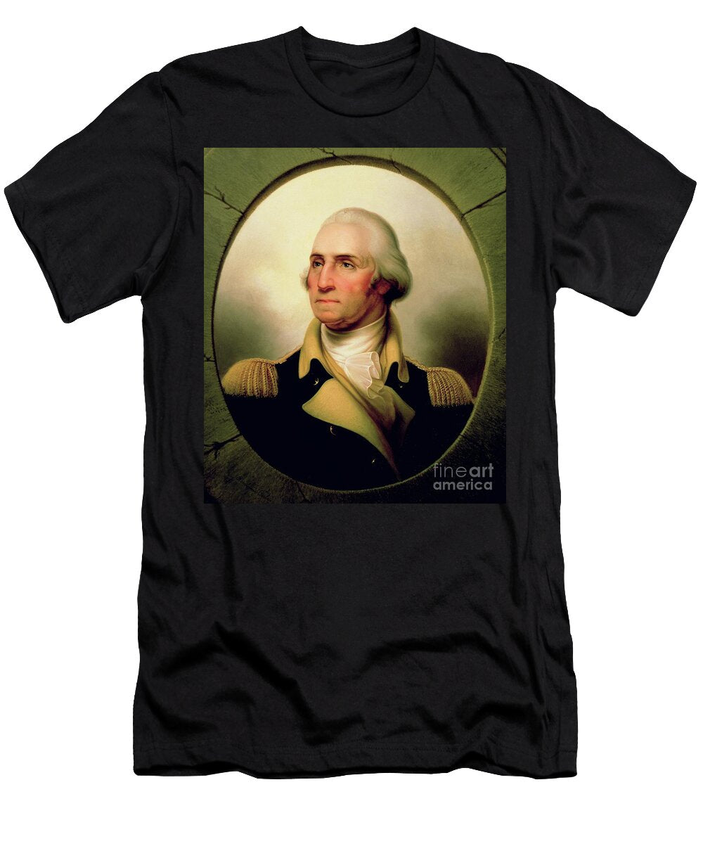 Portrait of George Washington 1853 Rembrandt Peale T-Shirt