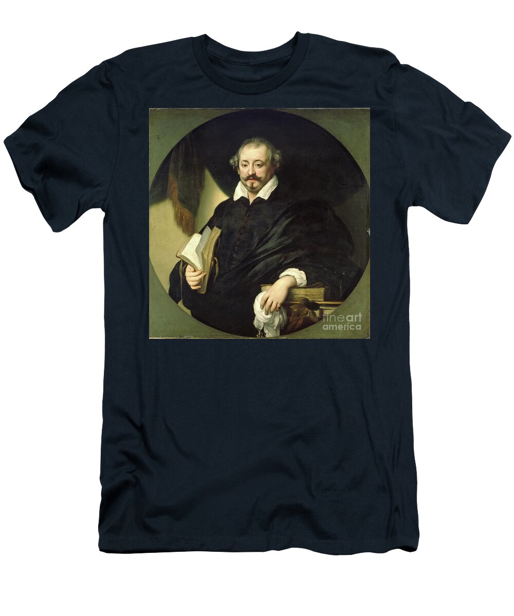 Portrait of Guilio Strozzi 1625 Italian School T-Shirt