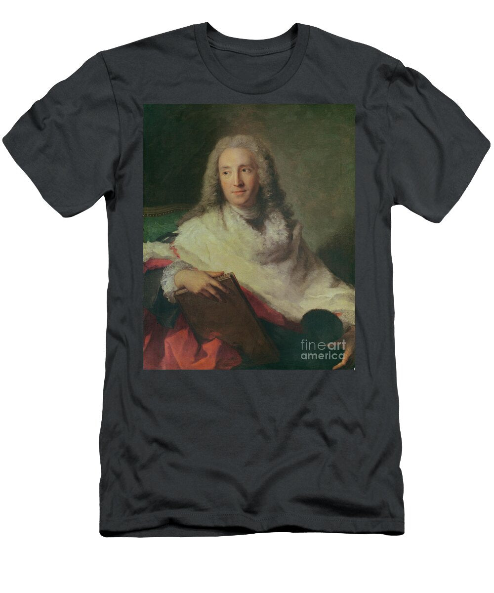 Portrait of Guillaume Joseph De Lespine Jean Marc Nattier T-Shirt