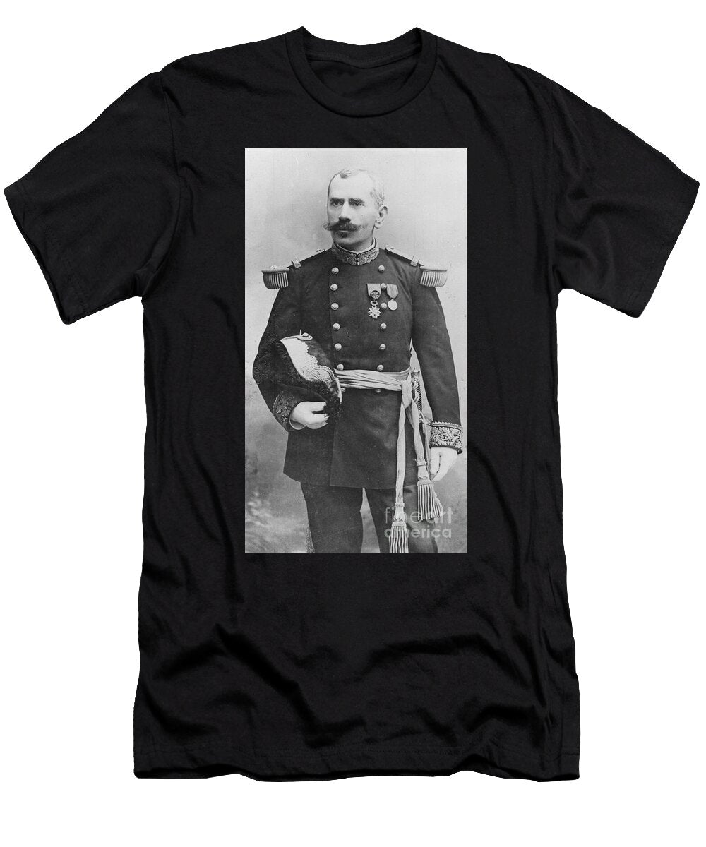 Portrait of Henri Nicolas Frey French Photographer T-Shirt