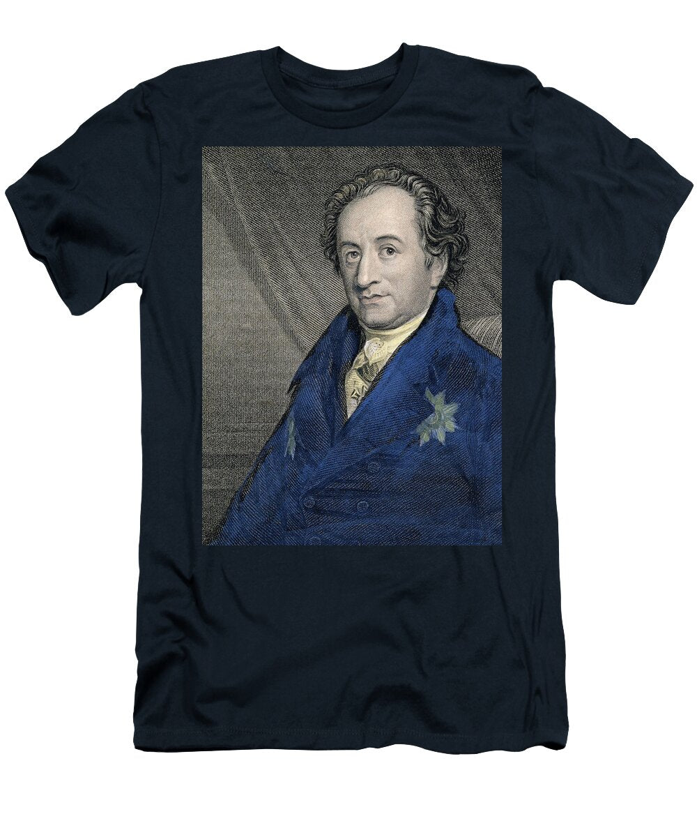 Portrait of Johann Wolfgang Von Goethe German School T-Shirt