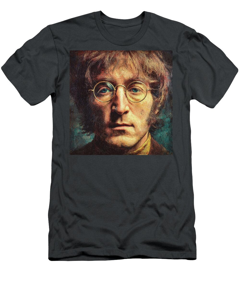 Portrait of John Lennon John Springfield T-Shirt