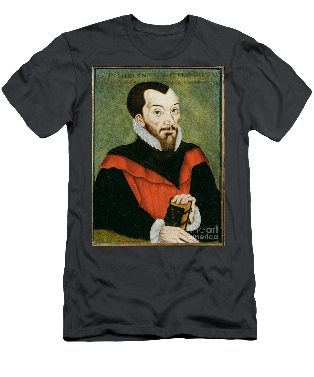 Portrait of John Rainolds English School T-Shirt