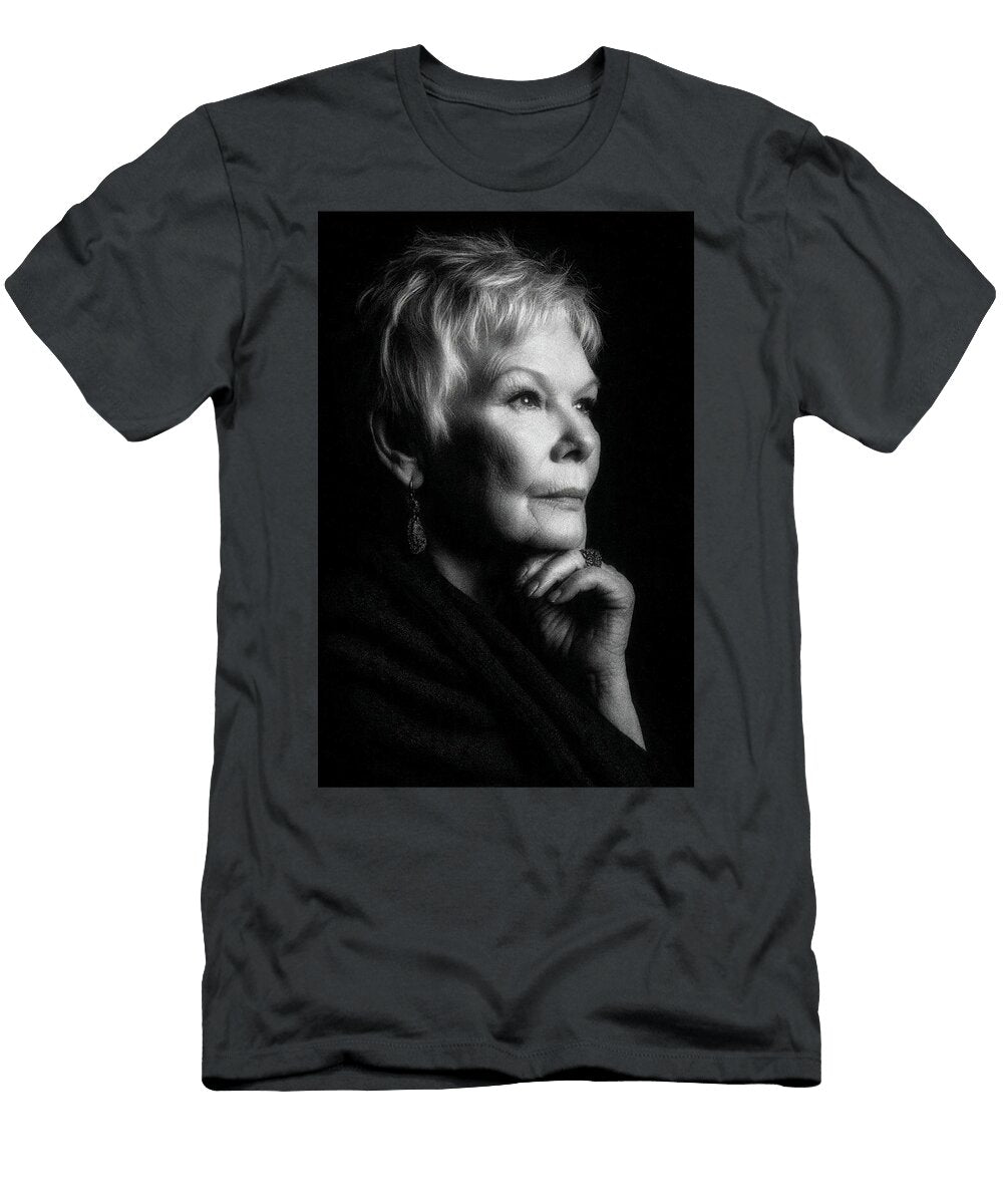 Portrait of Judi Dench Esoterica Art Agency T-Shirt