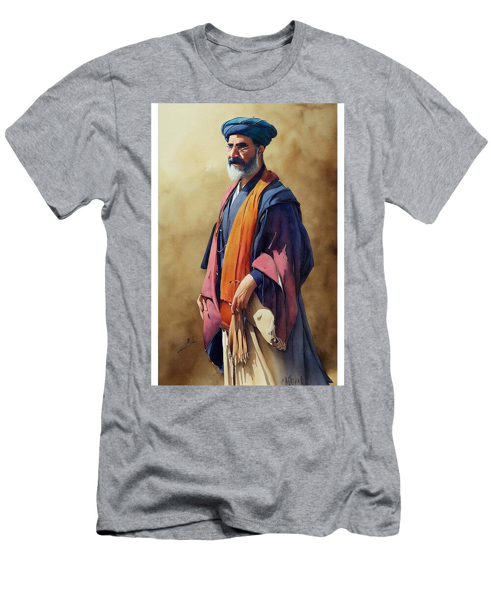 Portrait of Kurdish Scholar Bediuzzaman Said Nu 3f52a22645 C02c 645ae043 93ef Bf039db563f Celestial Images T-Shirt