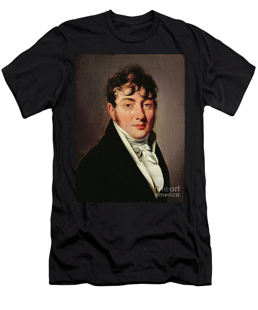 Portrait of Louis Le Grand Marquis De Marizy Louis Leopold Boilly T-Shirt