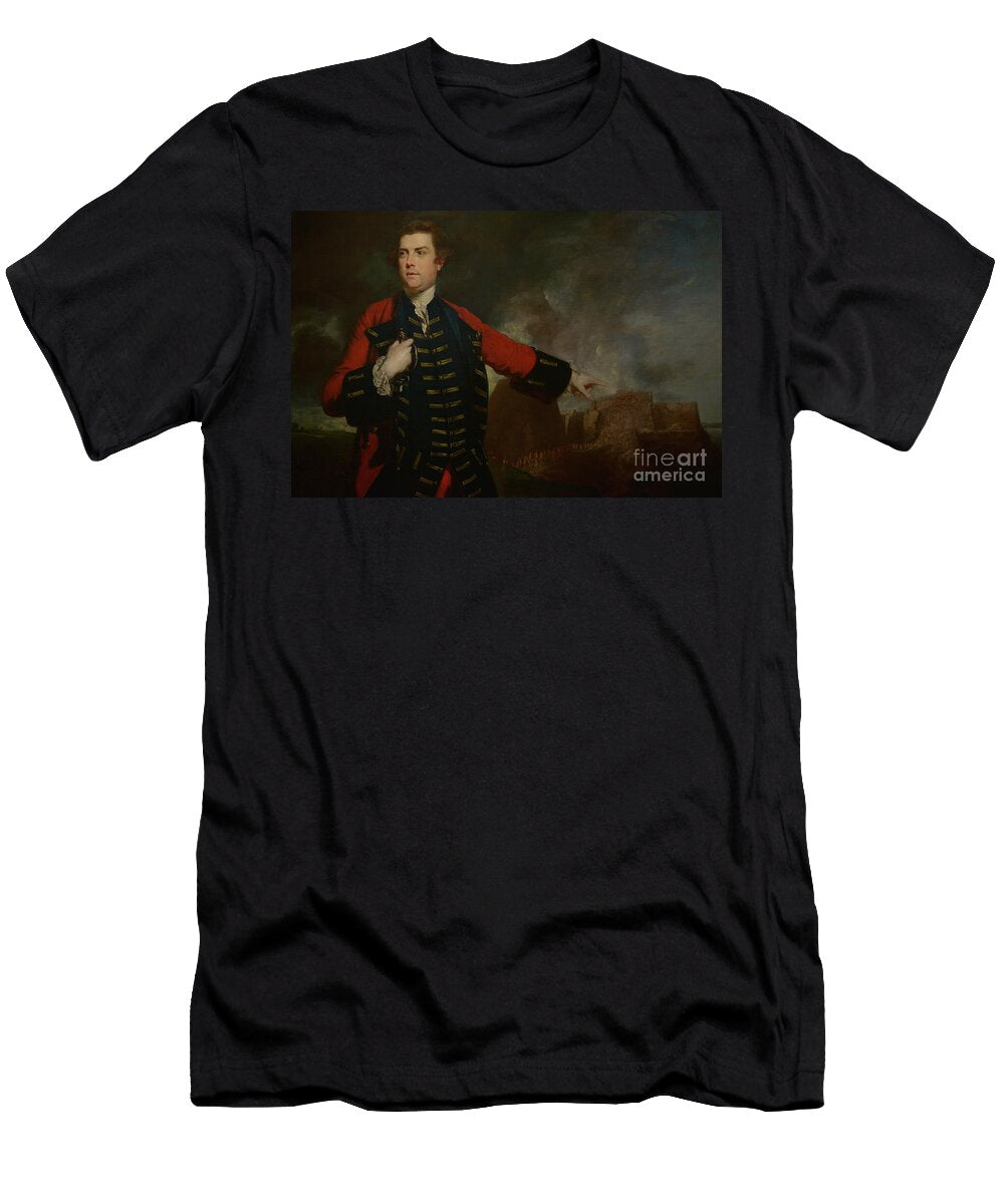 Portrait of Major General William Keppel C 1762 1765 Oil on Canvas Joshua Reynolds T-Shirt