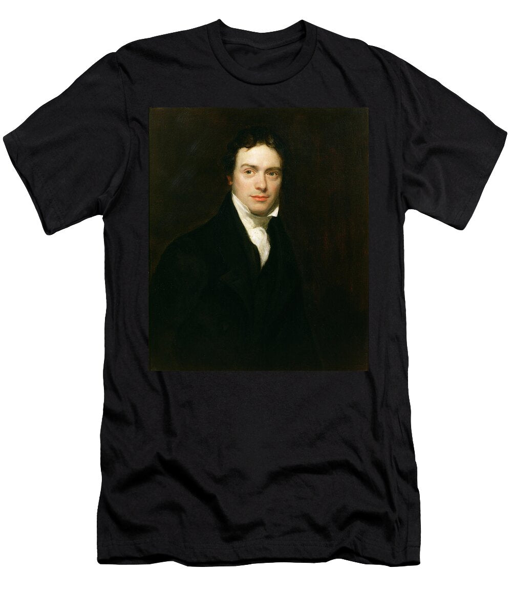 Portrait of Michael Faraday Esq 1791 1867 1830 Oil on Canvas Henry William Pickersgill T-Shirt