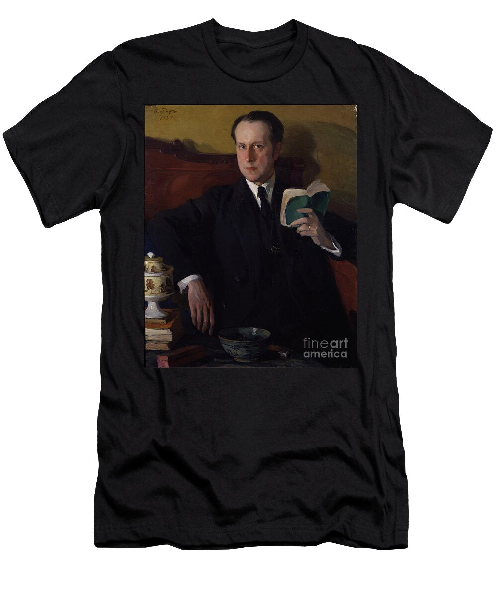 Portrait of Mstislav Dobuzhinsky 1922 Osip Emmanuilovich Braz T-Shirt